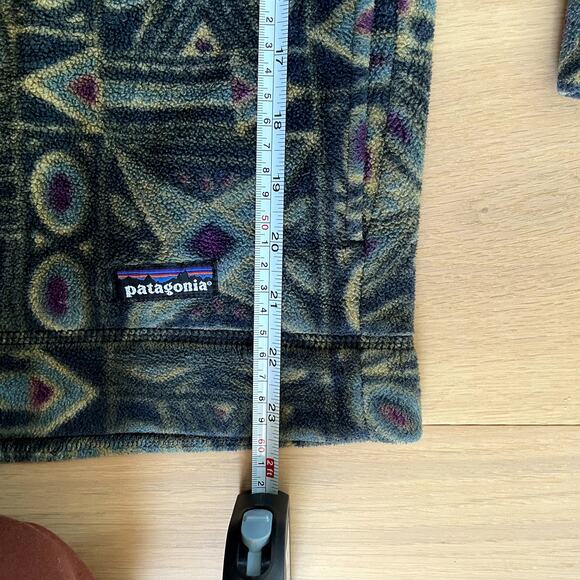 Vintage 90's Patagonia Aztec Synchilla Fleece XS - Rare Find! - Picture 7 of 8